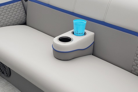 Portable Upholstered Cup Holder